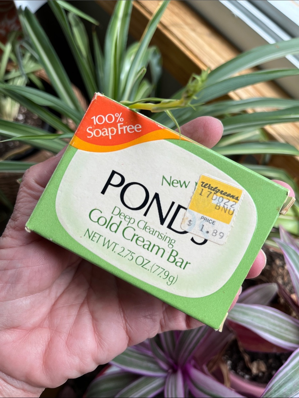 Vtg PONDS Cold Cream Bar 2.75oz ‘100% Soap Free’ NOS Discontinued